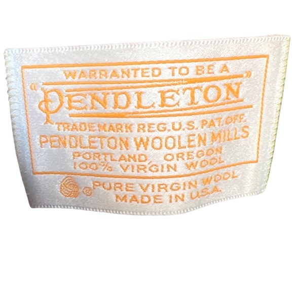 Pendleton 100% wool Navy coat. Size 18. - Picture 3 of 3